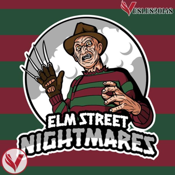 Freddy Krueger Elm Street Nightmares Hockey Jersey - Vesles2014S 4