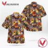 Freddy Krueger Jack Skelington Halloween Casual Beach Full Printing Hawaiian Shirt Vesles2014S