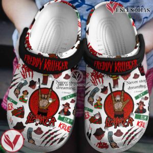 Freddy Krueger Movie Crocs Crocband Clogs Shoes Comfortable For Men Women and Kids - Vesles2014S