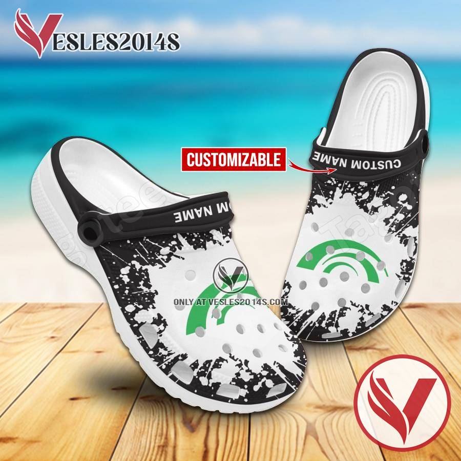 Frederick Community College Logo Crocs Shoes For Men And Women, Unique Clogs Shoes For Fans - Vesles2014S