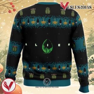 Free Hugs Alien Facehugger Ugly Christmas Sweater, Unique Christmas Gift For Fans - Vesles2014S 3