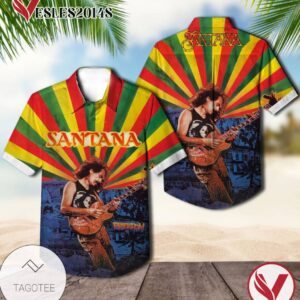 Freedom Album Cover By Santana Hawaiian Shirt, Best Gift For Music Lovers Vesles2014S