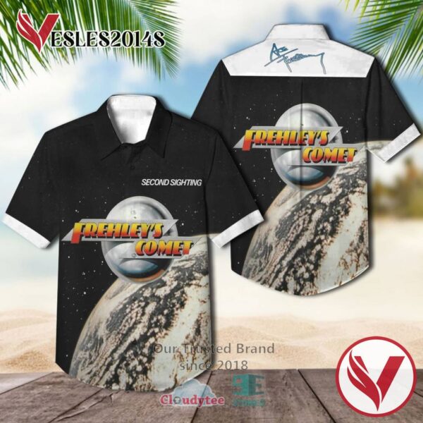 Frehley's Comet Second Sighting Casual Hawaiian Shirt, Best Gifts For Summer Vesles2014S 1