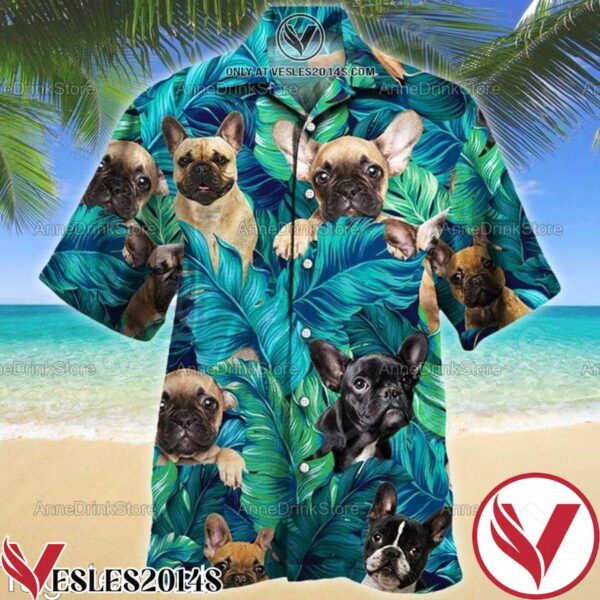 French Bulldog Hawaiian Shirt, Unique Gifts For Friends - Vesles2014S 1