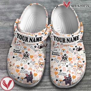 French Bulldogs Dogs Crocs Crocband Clogs Shoes Comfortable For Men Women and Kids, Unique Gift From  Vesles2014S 2