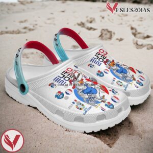 French National Football Team 2024 EuroCrocs Crocband Clogs Shoes Comfortable For Men Women and Kids, Unique Gift From Vesles2014S 3