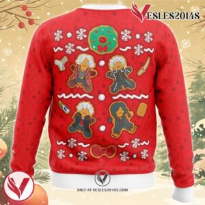 Fresh Baked Devil Hunters Devil May Cry Ugly Christmas Sweater, Unique Christmas Gift For Fans - Vesles2014S 1