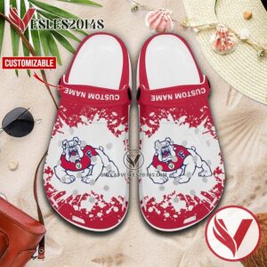 Fresno State Logo Custom Crocs Shoes For Men And Women, Unique Clogs Shoes For Fans - Vesles2014S 1