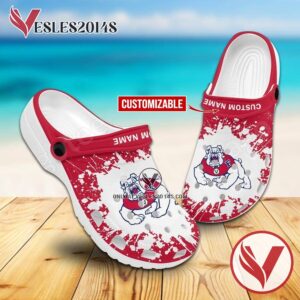Fresno State Logo Custom Crocs Shoes For Men And Women, Unique Clogs Shoes For Fans - Vesles2014S