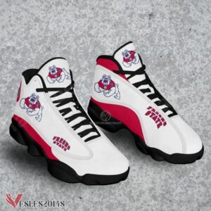 Fresno State NCAA Logo Air Jordan 13 Shoes, Best Sneaker Gifts For Fans - Vesles2014s 1