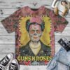 Frida Kahlo Guns N' Roses Album 3D Shirt, Unique Gifts For Music Lovers - Vesles2014S