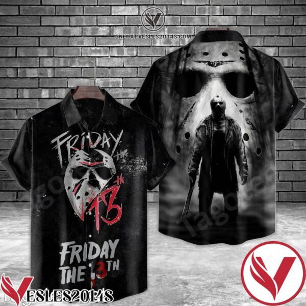 Friday The 13th Hawaiian Shirt, Unique Gifts For Friends - Vesles2014S 1