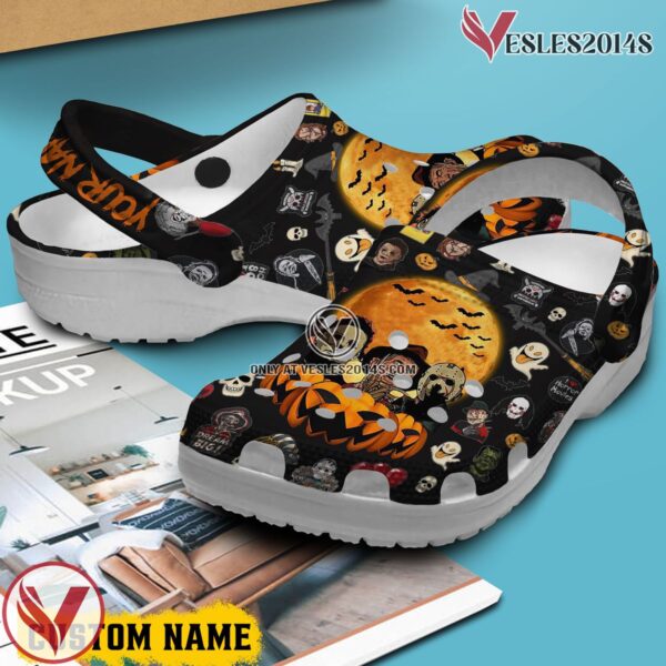Friday The 13th Movie Crocs Crocband Clogs Shoes Comfortable For Men Women and Kids Style 2 - Vesles2014S 2