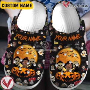 Friday The 13th Movie Crocs Crocband Clogs Shoes Comfortable For Men Women and Kids Style 2 - Vesles2014S