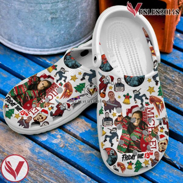 Friday The 13th Movie Crocs Crocband Clogs Shoes Comfortable For Men Women and Kids Style 3 - Vesles2014S 3