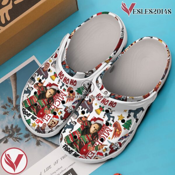 Friday The 13th Movie Crocs Crocband Clogs Shoes Comfortable For Men Women and Kids Style 3 - Vesles2014S 4