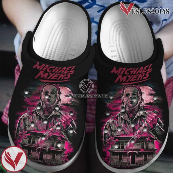 Friday The 13th Movie Crocs Crocband Clogs Shoes Comfortable For Men Women and Kids Style 4 - Vesles2014S