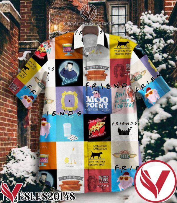 Friends Tv Show Hawaiian Shirt, Unique Gifts For Friends - Vesles2014S 1