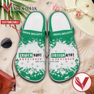 Frisch Auf Göppingen Handball Logo Custom Crocs, Unique Footwear For Fans - Vesles2014S 1