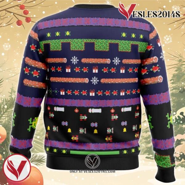 Frogger Ugly Christmas Sweater, Unique Christmas Gift For Fans - Vesles2014S 1