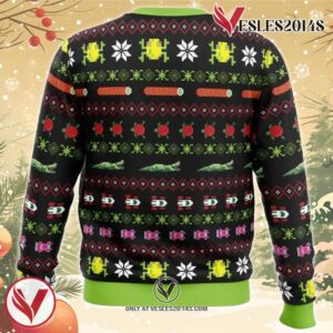 Frogs, Logs & Automobiles Frogger Ugly Christmas Sweater, Unique Christmas Gift For Fans - Vesles2014S 1
