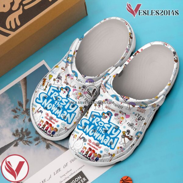 Frosty the Snowman Movie Crocs Crocband Clogs Shoes Comfortable For Men Women and Kids - Vesles2014S 2