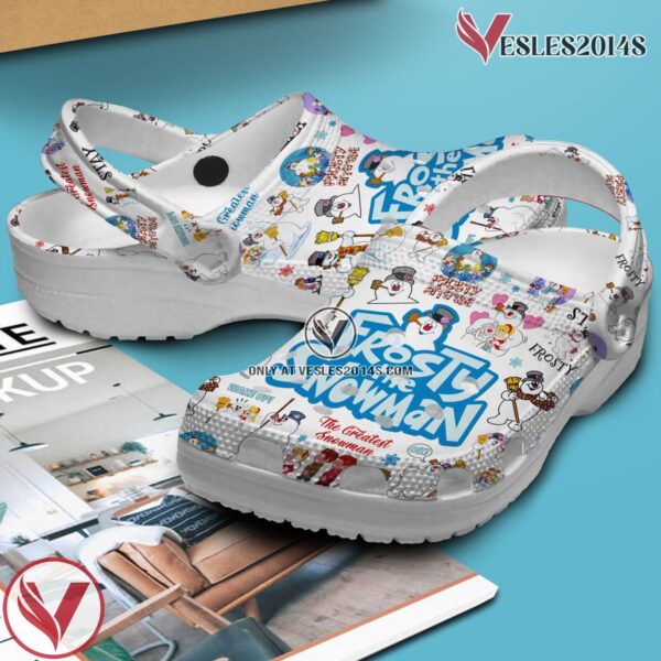 Frosty the Snowman Movie Crocs Crocband Clogs Shoes Comfortable For Men Women and Kids - Vesles2014S 3