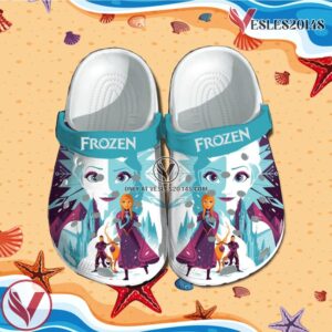 Frozen Crocs Clog Shoes Style 2, Unique Gift From  Vesles2014S 2