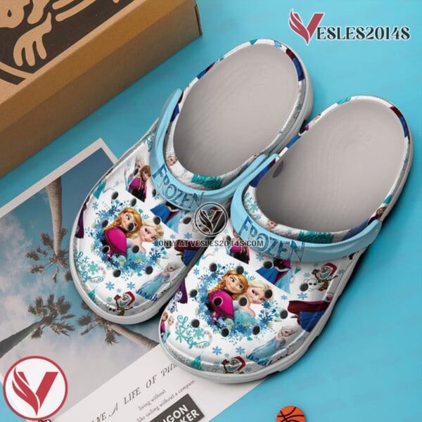 Frozen Disney Cartoon Crocs Crocband Clogs Shoes Comfortable For Men Women and Kids, Unique Gift From  Vesles2014S 2