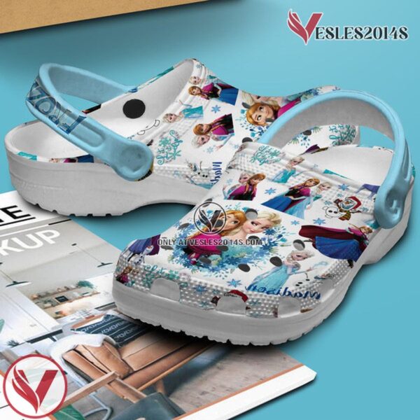 Frozen Disney Cartoon Crocs Crocband Clogs Shoes Comfortable For Men Women and Kids, Unique Gift From  Vesles2014S 3