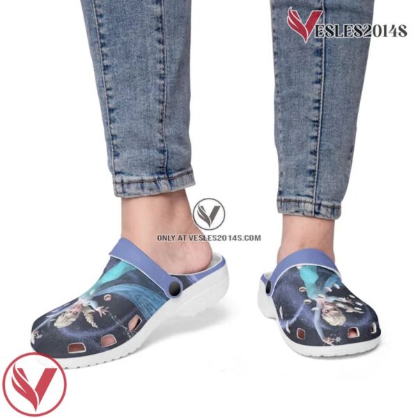 Frozen Elsa Cartoon Crocs Crocband Shoes Clogs Custom Name For Men Women and Kids, Unique Gift From  Vesles2014S 3