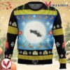 Full Moon Odd Taxi Ugly Christmas Sweater, Unique Christmas Gift For Fans - Vesles2014S