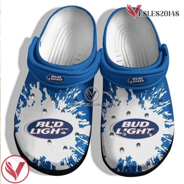 Funny Bud Light Cool Beer Drinking Crocband Clog Shoes, Unique Gift From  Vesles2014S