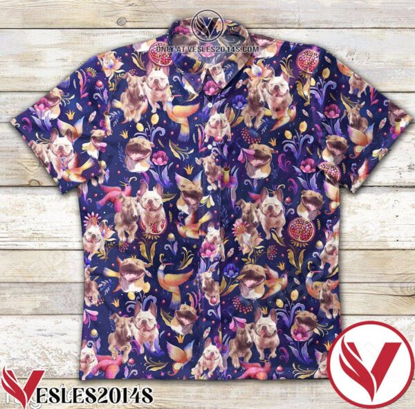 Funny Dogs Purple Hawaiian Shirt, Unique Gifts For Friends - Vesles2014S 1