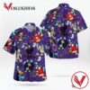 Funny Duck Cosplay Horror Characters Halloween Casual Beach Full Printing Hawaiian Shirt Vesles2014S