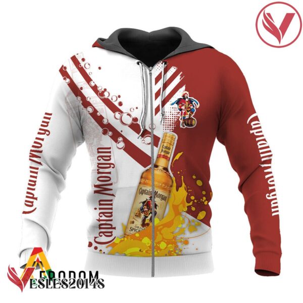 Funny Water Splash Captain Morgan Hoodie & Zip Hoodie - Vesles2014S 1