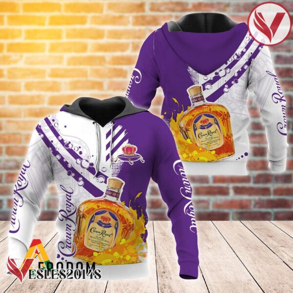 Funny Water Splash Crown Royal Hoodie & Zip Hoodie - Vesles2014S