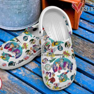 Futurama Cartoon Crocs Crocband Clogs Shoes Comfortable For Men Women and Kids, Unique Gift From  Vesles2014S 3