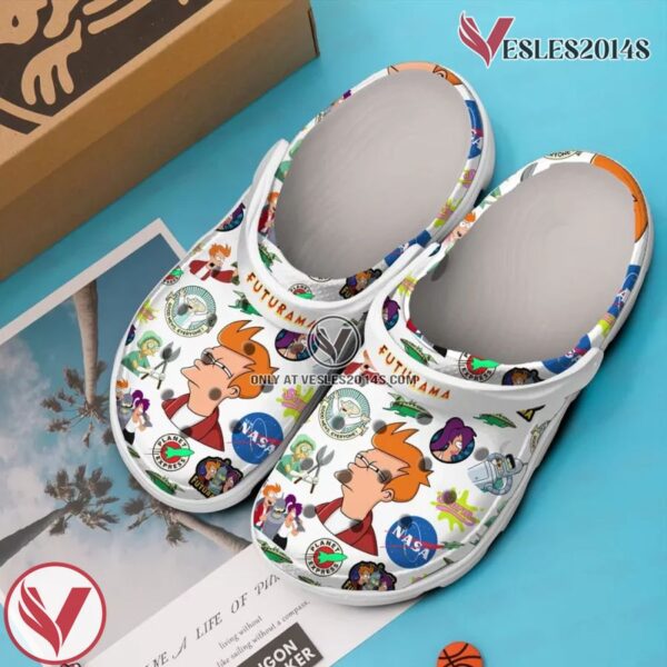 Futurama Cartoon Crocs Crocband Shoes Clogs For Men Women and Kids, Unique Gift From  Vesles2014S 2