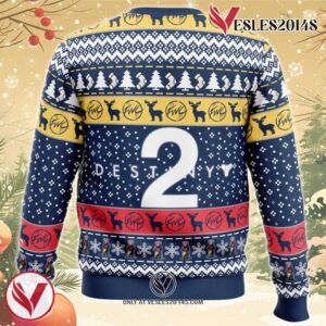 Future War Cult Destiny 2 Ugly Christmas Sweater, Unique Christmas Gift For Fans - Vesles2014S 1