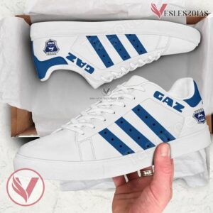 GAZ Logo Print Stan Smith Shoes, Unique Sneaker For Fans - Vesles2014s