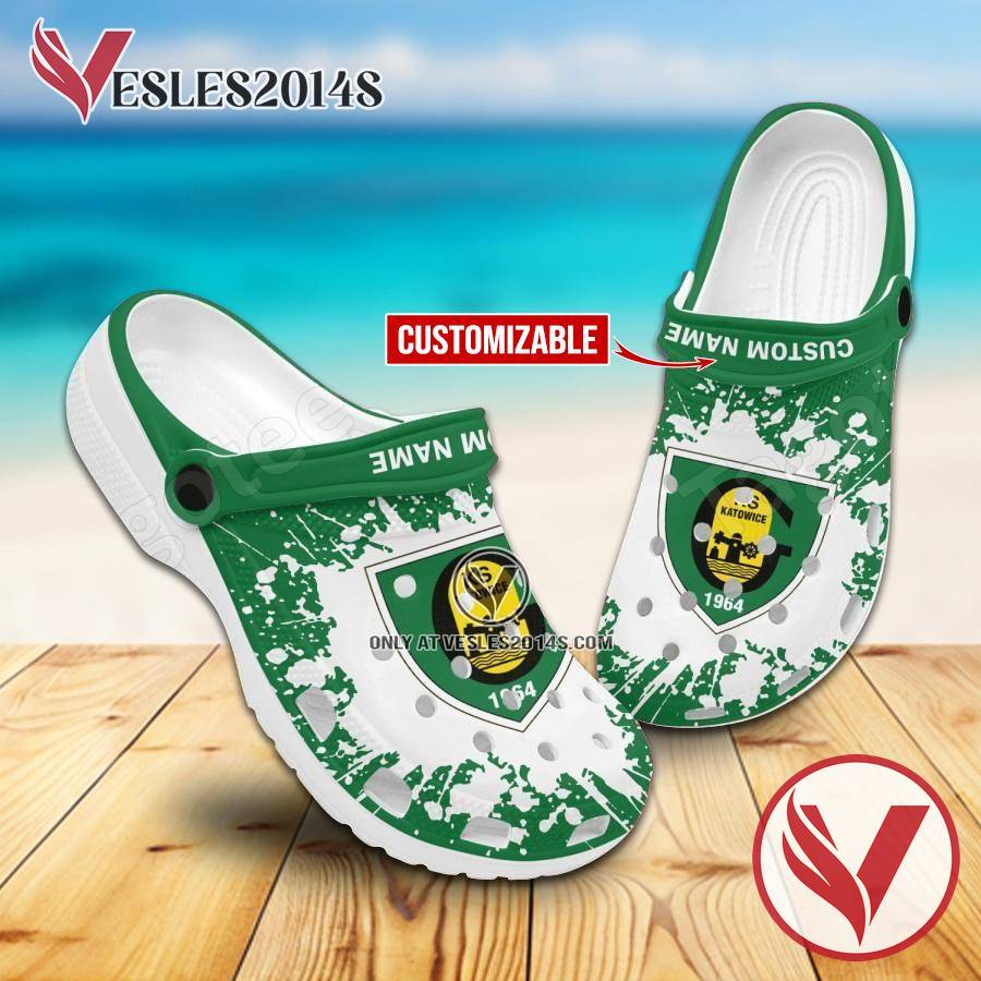 GKS Katowice Personalized Crocs Shoes For Men And Women, Unique Clogs Shoes For Fans - Vesles2014S