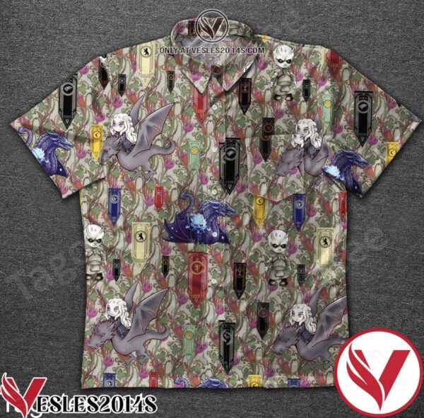 Game Of Thrones Banner Hawaiian Shirt, Unique Gifts For Friends - Vesles2014S 1