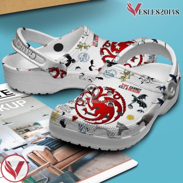 Game Of Thrones Movie Crocs Crocband Clogs Shoes Comfortable For Men Women and Kids - Vesles2014S 3