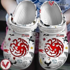 Game Of Thrones Movie Crocs Crocband Clogs Shoes Comfortable For Men Women and Kids - Vesles2014S