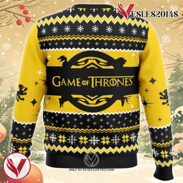 Game of Thrones House Clegane Ugly Christmas Sweater, Unique Christmas Gift For Fans - Vesles2014S 3