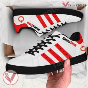 GameStop Logo Print Stan Smith Shoes, Unique Sneaker For Fans - Vesles2014s 1