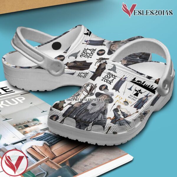 Gandalf The Lord of the Rings Movie Crocs Crocband Clogs Shoes Comfortable For Men Women and Kids Style 1 - Vesles2014S 2