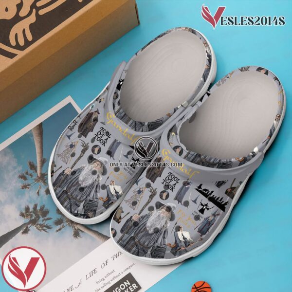 Gandalf The Lord of the Rings Movie Crocs Crocband Clogs Shoes Comfortable For Men Women and Kids Style 2 - Vesles2014S 3