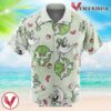 Gardevoir Pattern Pokemon Hawaiian Button Up Shirt, Perfect Gifts For Anime Lovers - Vesles2014S